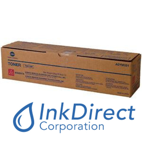Genuine Konica Minolta A0Ym331 Tn-510M Tn510M - High Yield Toner Cartridge Magenta
