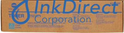 Genuine Konica Minolta A1U9430 Tn-616C Tn616C - High Yield Toner Cartridge Cyan , Konica-Minolta - Multi Function BizHub Press C6000, C7000, C7000P,