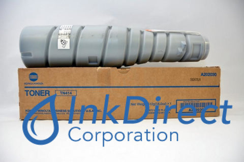 Genuine Konica Minolta A202030 Tn-414 Tn414 - High Yield Toner Cartridge Black