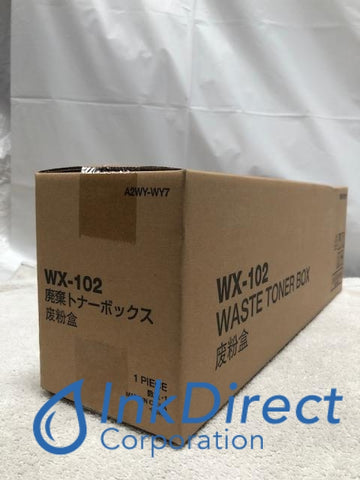 Genuine Konica Minolta A2WYWY7 A2WY-WY7 WX-102 Waste Toner Container Waste Toner Container , Konica Minolta   - Multi Function  BizHub 552,  652,  654,  754,  754e,  808,  958