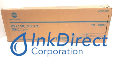 Genuine Konica Minolta A2X203D Dv-711K Dv711K Developer Unit Black