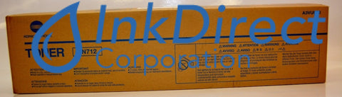 Genuine Konica Minolta A3Vu030 Tn-712 Tn712 Toner Cartridge Black