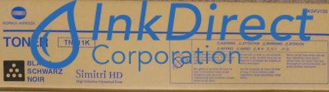 Genuine Konica Minolta A3Vu130 Tn-711K Tn711K - Standard Yield Toner Cartridge Black Multi Function  BizHub C654,  C754,