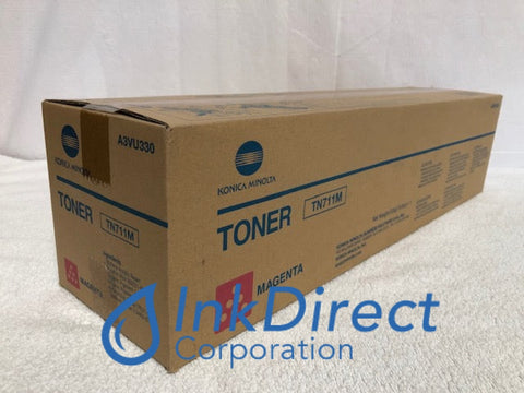 Genuine Konica Minolta A3VU330 TN-711M TN711M Toner Cartridge Magenta BizHub C654 C754 Toner Cartridge , Konica-Minolta - Multi Function BizHub C654, C754,