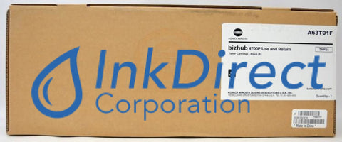 Genuine Konica Minolta A63T01F Tnp34 Tnp-34 Toner Cartridge Black