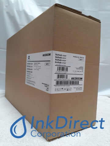 Genuine Konica Minolta A63X03W IUP-17 IUP17 Imaging Unit Black BizHub 3300P 3301P 4000P 4700P Image Unit , Konica Minolta   - Laser Printer  BizHub 3300P,  3301P,  4000P,  4700P