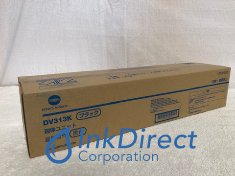 Genuine Konica Minolta A7U403D A7U4-03D DV313K DV-313K Developer Unit Black BizHub C308 C368 Developer Unit , Konica Minolta   - Multi Function  BizHub C308,  C368