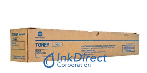 Genuine Konica Minolta A87M030 TN323 TN-323 Toner Cartridge Black Toner Cartridge , Konica Minolta - Multi Function Color Copier 227, 287,