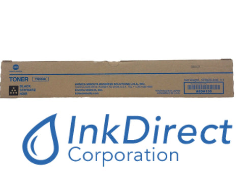 Genuine Konica Minolta A8Da130 Tn324K Toner Cartridge Black Multi Function  BizHub C308,  C368,