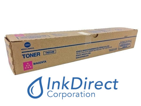 Genuine Konica Minolta A9E8330 Tn-514M Tn514M Toner Cartridge Magenta Toner Cartridge Bizhub C458 C558 C658