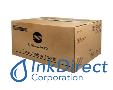 Genuine Konica Minolta Dd1A002G3X Tn219 Tn-219 Toner Cartridge Black