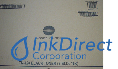 Genuine Konica Minolta Tn120 Tn-120 7640015042 Toner Cartridge Black