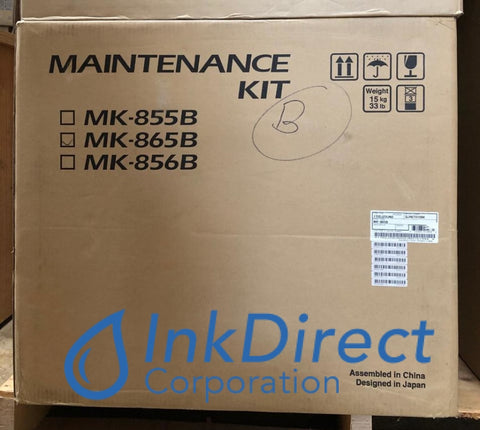 Genuine Kyocera Mita 1702JZ0UN0 MK-865B MK865B Maintenance Kit Color Maintenance Kit , Copy Star   -   CS 250CI,  300CI,  Kyocera Mita   - Multi Function  TASKalfa 250CI,  300CI