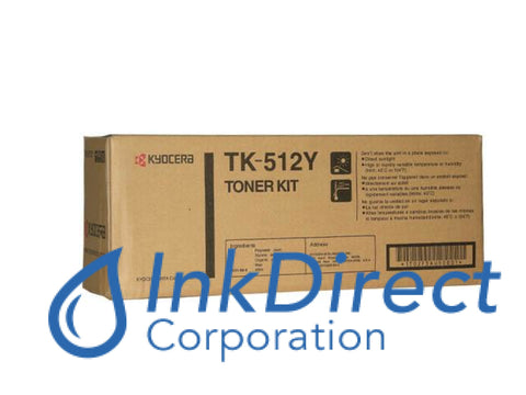 Genuine Kyocera Mita 1T02F3Aus001 Tk-512Y Tk512Y Toner Kit Yellow
