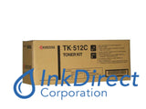 Genuine Kyocera Mita 1T02F3Cus001 Tk-512C Tk512C Toner Kit Cyan