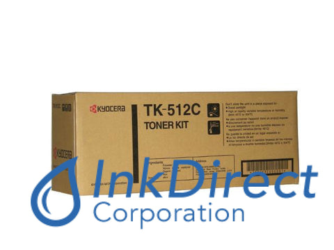 Genuine Kyocera Mita 1T02F3Cus001 Tk-512C Tk512C Toner Kit Cyan