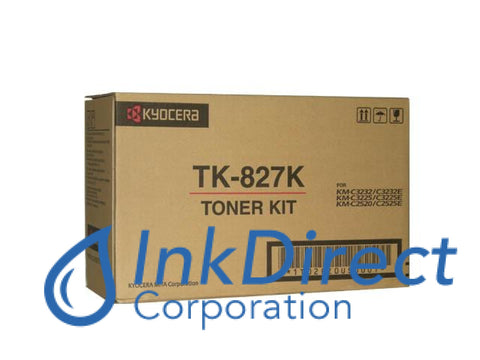 Genuine Kyocera Mita 1T02Fz0Us0 Tk-827K Tk827K Toner Cartridge Black