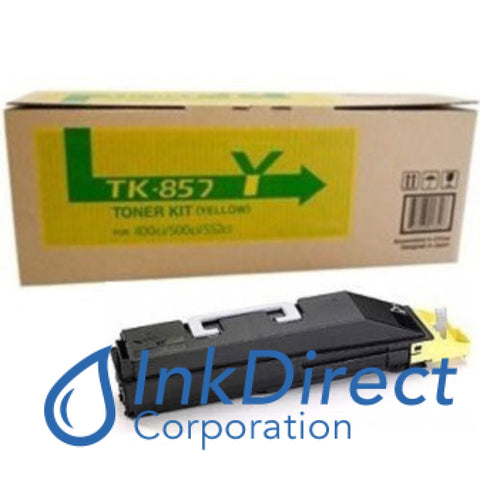 Genuine Kyocera Mita 1T02H7Aus0 Tk-857Y Tk857Y Toner Kit Yellow