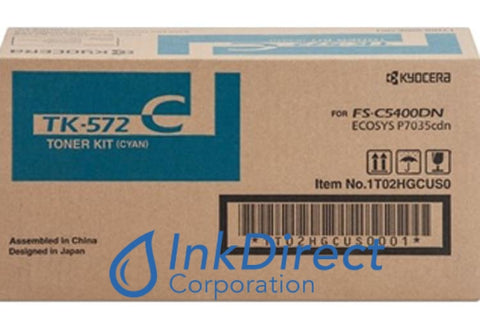 Genuine Kyocera Mita 1T02Hgcus0 Tk-572C Tk572C Toner Cartridge Cyan Toner