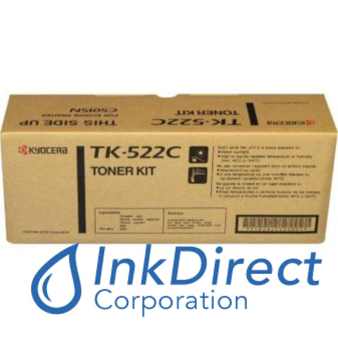 Genuine Kyocera Mita 1T02Hjcus0 Tk-522C Tk522C Toner Cartridge Cyan