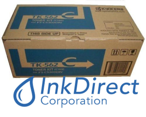 Genuine Kyocera Mita 1T02Hncus0 Tk-562C Tk562C Toner Cartridge Cyan