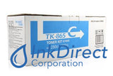 Genuine Kyocera Mita 1T02Jzceu0 Tk-865C Tk865C ( Tk867C ) Toner Cartridge Cyan