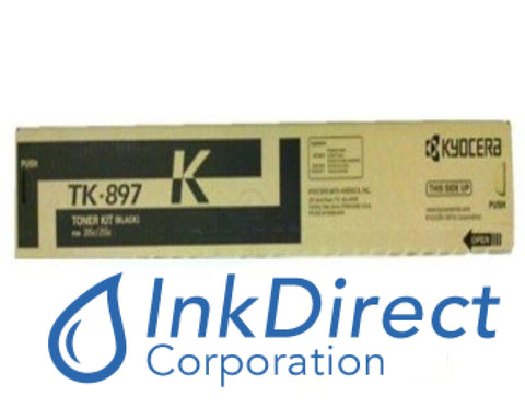 Genuine Kyocera Mita 1T02K00Us0 Tk-897K Tk897K Toner Cartridge Black