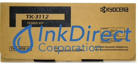 Genuine Kyocera Mita 1T02Mt0Us0 Tk-3112 Tk3112 Includes Waste Toner Container Cartridge Black
