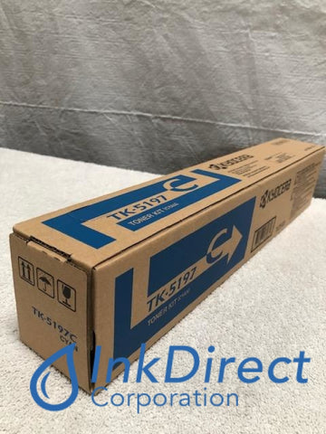 Genuine Kyocera Mita 1T02R4CUS0 TK5197C TK-5197C Toner Cartridge Cyan Toner Cartridge , Copy Star   - Multi Function  CS 306ci,  Kyocera Mita   - Multi Function  TASKalfa 306ci,