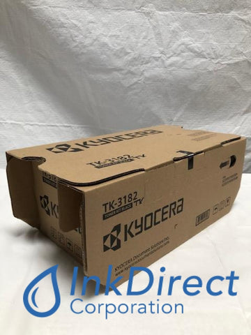Genuine Kyocera Mita 1T02T70US1001 TK-3182 TK3182 Toner Cartridge Black EcoSys M3655idn P3055dn P3155dn Toner Cartridge , Kyocera Mita   -   EcoSys M3655idn,  P3055dn,  P3155dn