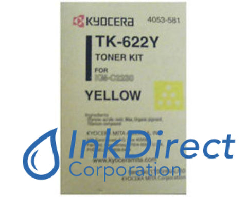 Genuine Kyocera Mita 1T05Hnaus0 Tk-622Y Tk622Y Toner Cartridge Yellow