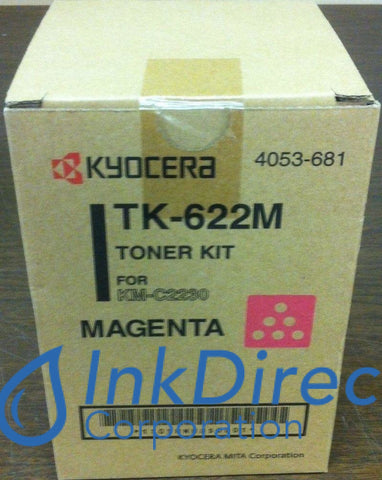 Genuine Kyocera Mita 1T05Hnbus0 Tk-622M Tk622M Toner Cartridge Magenta