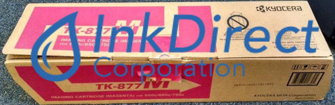 Genuine Kyocera Mita 1T05Jnbus0 Tk-877M Tk877M Toner Cartridge Magenta