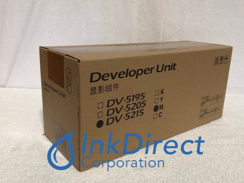 Genuine Kyocera Mita 302R693051 302R693050 DV-5215M DV5215M Developer Unit Assembly Magenta TASKalfa 406ci Toner Cartridge , Copy Star   - Multi Function  CS 406ci,  Kyocera Mita   - Color MFP  TASKalfa 406ci,