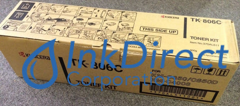 Genuine Kyocera Mita 370Al511 Tk-806C Tk806C Toner Kit Cyan