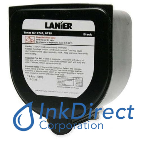Genuine Lanier 1170188 - L 117-0188 - Toner Cartridge Black , Lanier - Copier-Analog 6735, 6745