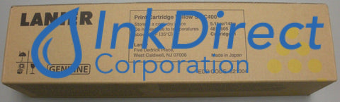 Genuine Lanier 4817605 481-7605 821004 Sp C400 Toner Cartridge Yellow , Lanier   - Printer  SP C400,  Ricoh   - Color Laser  SP C400DN