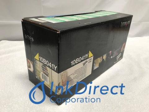 Genuine Lexmark 10B041Y Return Program Print Cartridge Yellow C750 C750FN C750IN X750E Print Cartridge , Lexmark - Laser Printer C750, C750FN, C750IN, - Multi Function X750E, Ink Direct Corporation