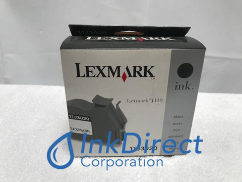 Genuine Lexmark 11J3020 Ink Jet Cartridge Black J110 J1100tn, Ink Jet Cartridge, Ink Direct Corporation