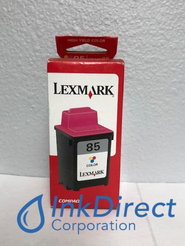 Genuine Lexmark 12A1985 Lex 85 Ink Jet Cartridge Color 7200V Z11 ExecJet 4072 JetPrinter 3200 5700 5770 Ink Jet Cartridge , Lexmark - InkJet Printer 7200V, Z11 , ExecJet 4072 , JetPrinter 3200 , 5700 , 5770, 7000 , 7200 , Optra 40, 45, Ink Direct Corporation
