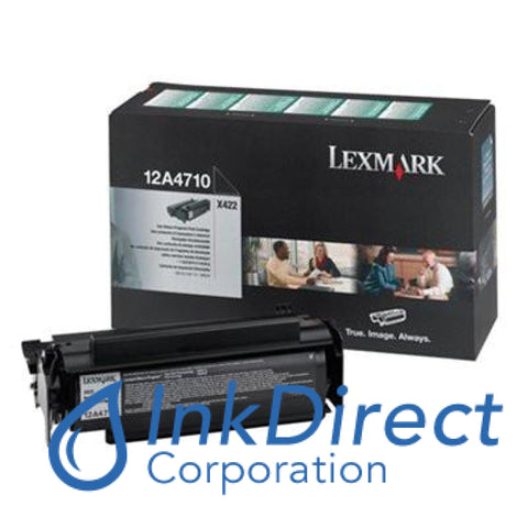 Genuine Lexmark 12A4710 Return Program Print Cartridge Black