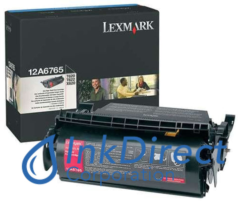 Genuine Lexmark 12A6765 Print Cartridge Black