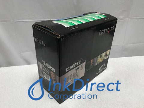 Genuine Lexmark 12A6835 Return Program Print Cartridge Black Optra T520 T520D T520DN T522 T522DN T522N - Multi Function X520 X520 MFP X522