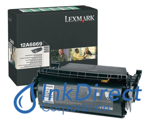 Genuine Lexmark 12A6869 Return Program Print Cartridge Black