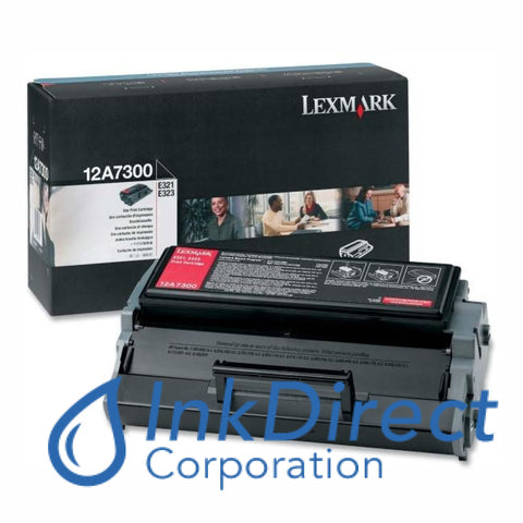 Genuine Lexmark 12A7300 Print Cartridge Black