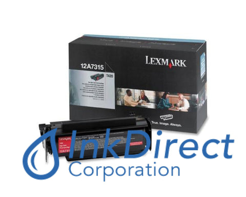 Genuine Lexmark 12A7315 Print Cartridge Black