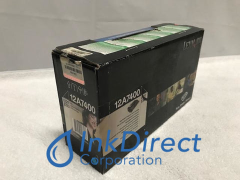Genuine Lexmark 12A7400 Return Program Print Cartridge Black E321 E321T E323 E323N E323T Print Cartridge