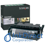 Genuine Lexmark 12A7460 Return Program Toner Cartridge Black