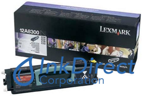 Genuine Lexmark 12A8300 Toner Cartridge Black