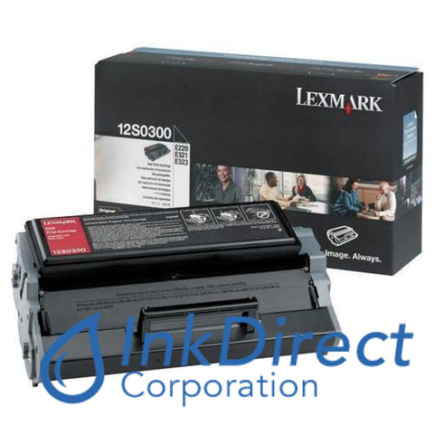 Genuine Lexmark 12S0300 Print Cartridge Black